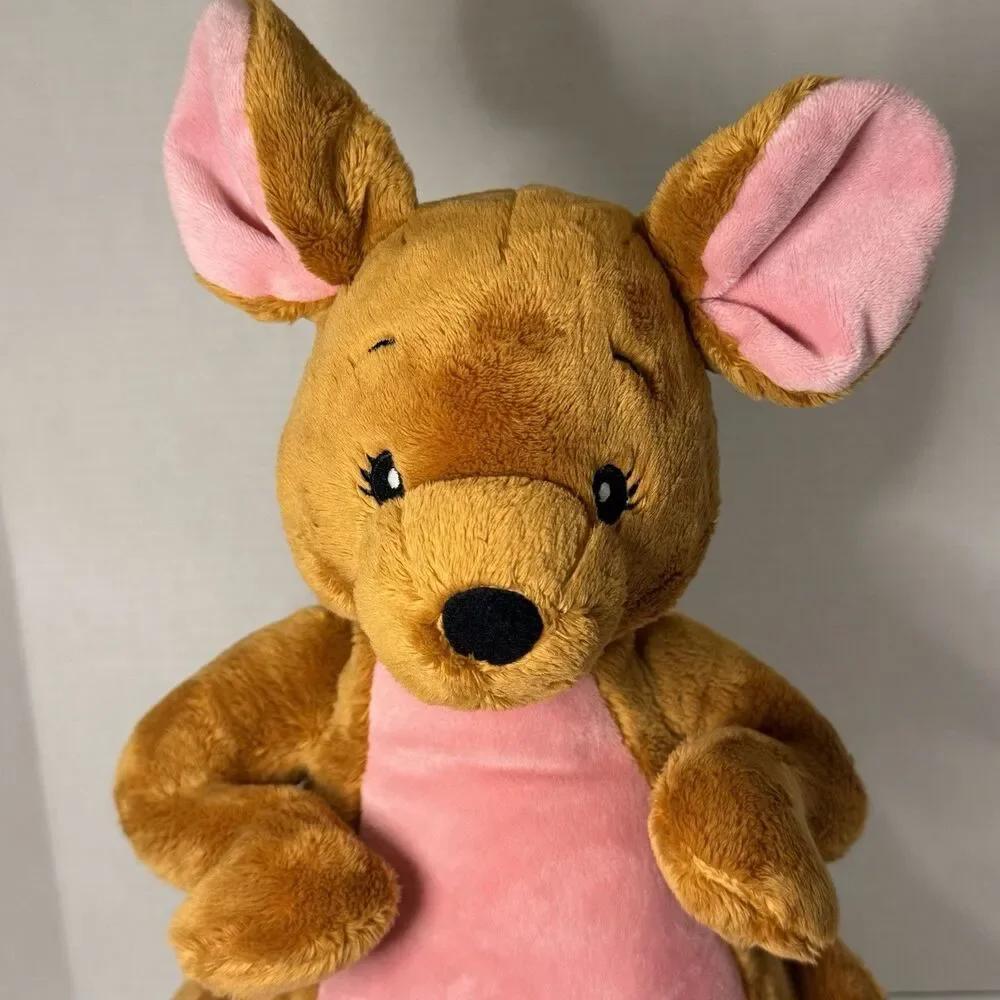 Build A Bear Disney Winnie the Pooh Kanga Kangaroo Plush Animal NO Roo Clean 17”